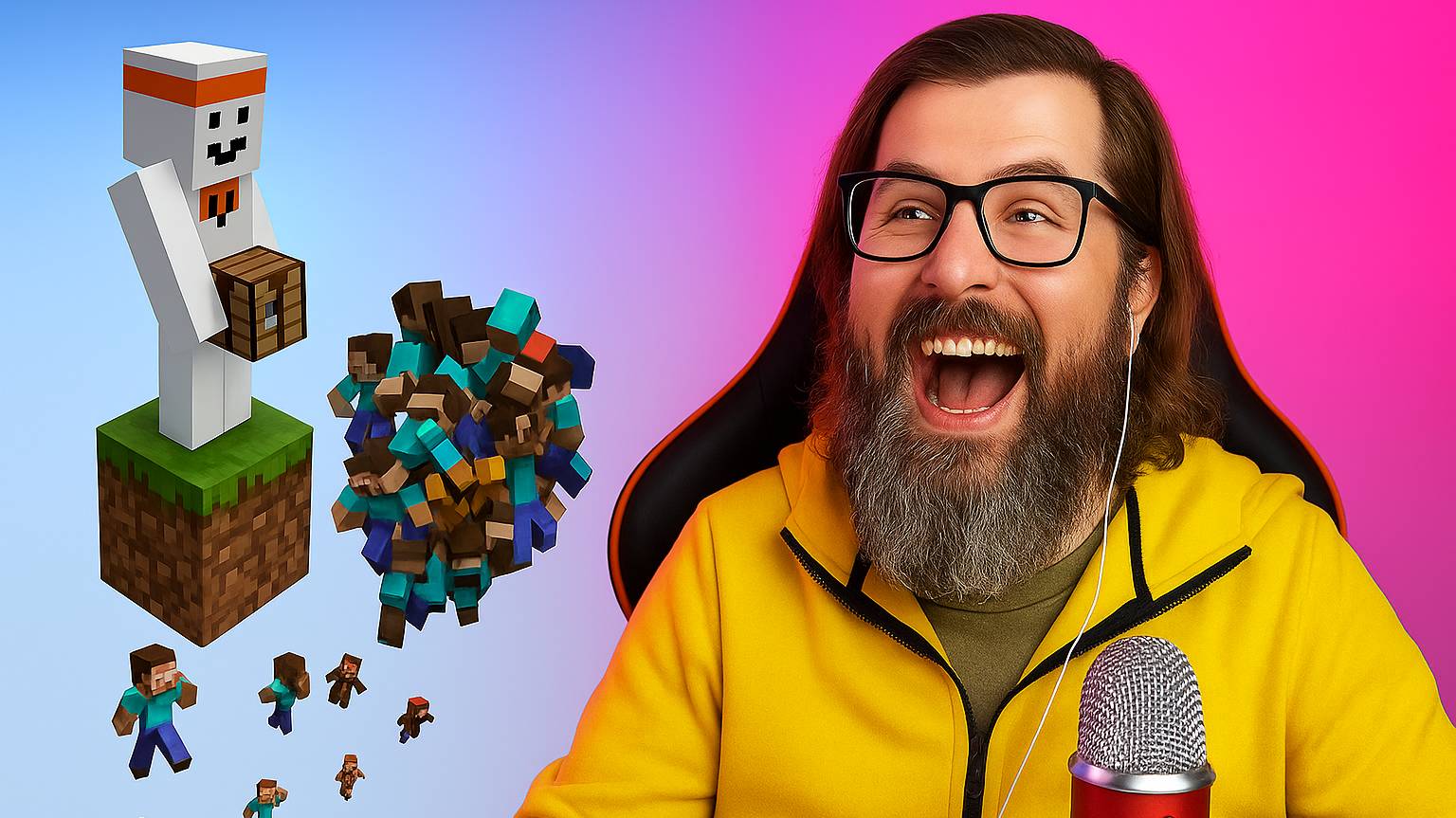 1 БЛОК и 5 МИНУТ - ВСЕ ЧТО НУЖНО ДЛЯ ПОБЕДЫ в МАЙНКРАФТ смотреть онлайн