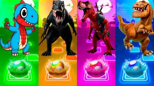 Динозавры 156 уровень - Мультики про Динозавров | МУЛЬТФИЛЬМЫ ДИНОЗАВРЫ в Tiles Hop