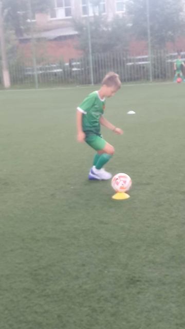 Индивидуальная работа с мячом!