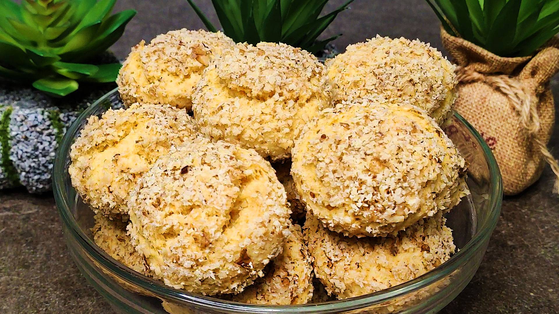 Рассыпчатое печенье с орехами: Съели в первый же день! Вкуснее чем в магазине смотреть онлайн