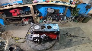 Сборка двигателя Д-245 Турбо для ЗИЛ-130 Самосвал Колхозник! После капитального ремонта!