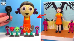 СПРУНКИ Игра в Кальмара Sprunki Squid Game ⭐ Видео Лепка