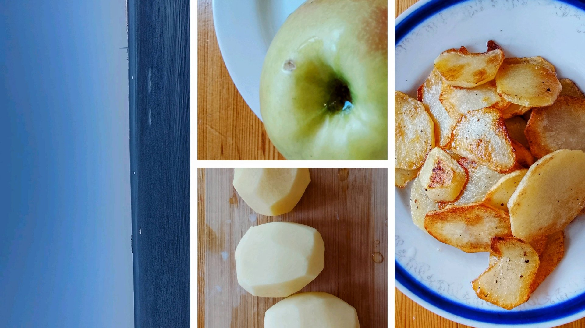 Картофельные чипсы по домашнему.Очень вкусная груша.У воды.Приятного просмотра☺️❤️