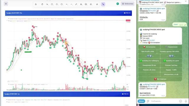 Торговая стратегия Scalping в автономном торговом боте Ya. Scalper Bot