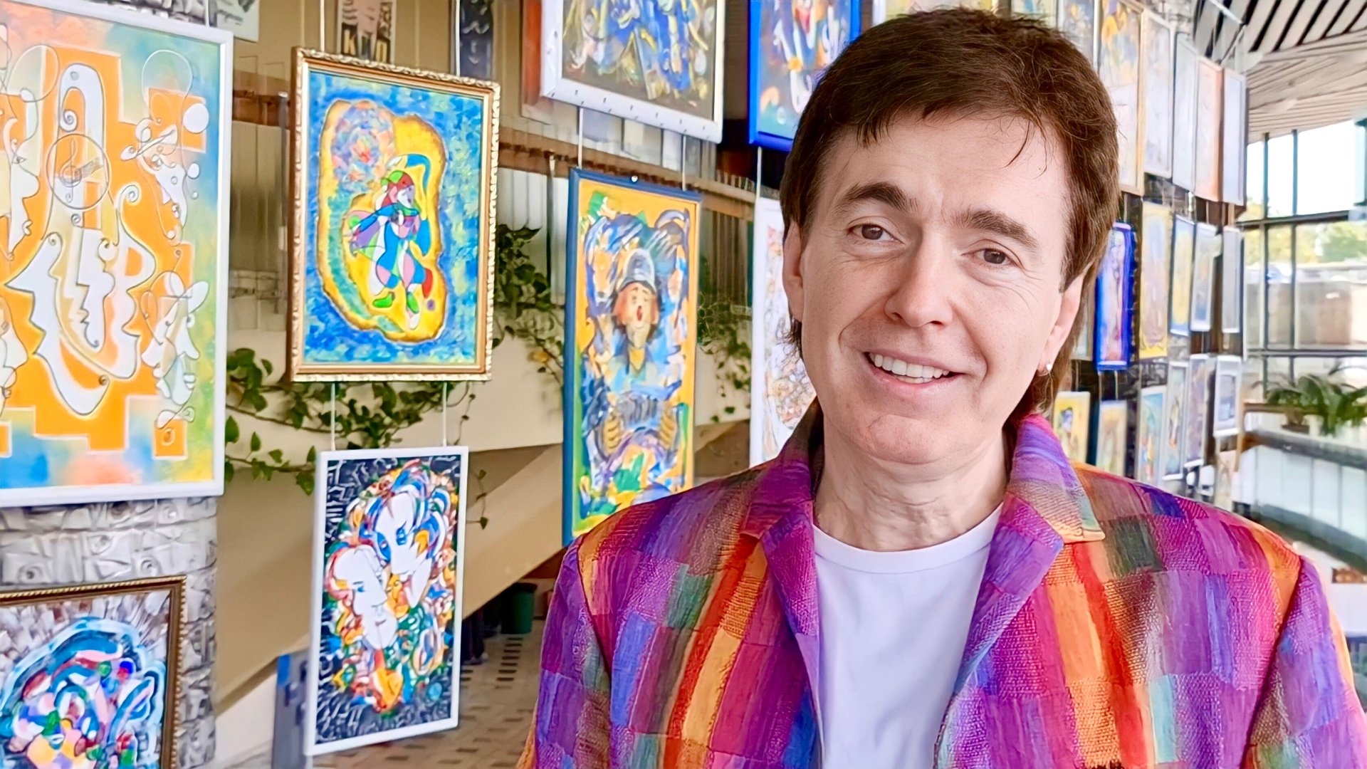 Выставка картин Геннадия Ветрова в цирке на Вернадского