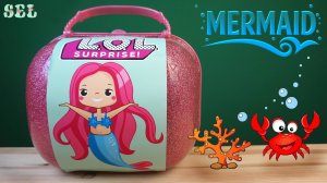 Русалки Чемодан ЛОЛ Сюрприз Custom Bigger LOL Surprise Mermaid