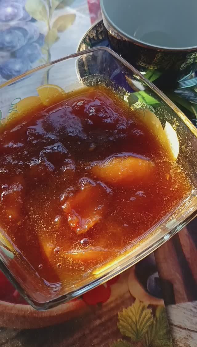 АБРИКОСОВОЕ ВАРЕНЬЕ С ДОЛЬКАМИ