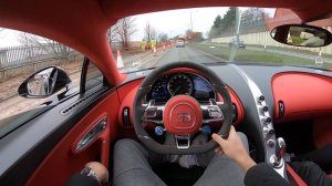 Bugatti Chiron 2021 [W16, 8.0 л., 1500 л.с.] POV TEST DRIVE
