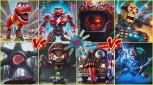 8 Монстров, выполняющих задание - Вращающееся колесо 25