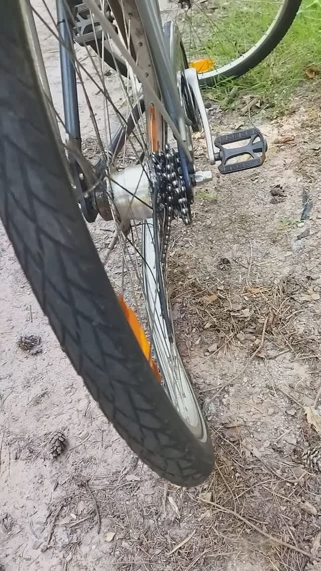 доездился... минус велосипед