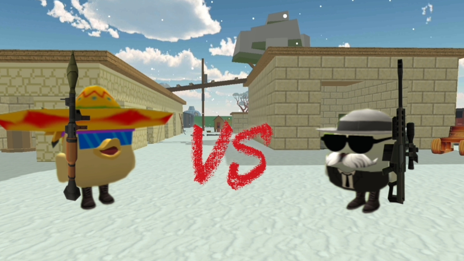 Играю в дуэль с моим другом Арсением!!! смотреть онлайн