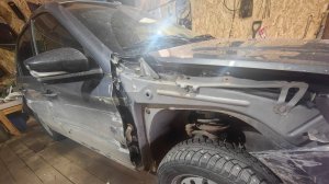 Ремонт гранты с полной заменой всей бочины