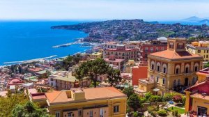 Италия Прогулка по Неаполю -