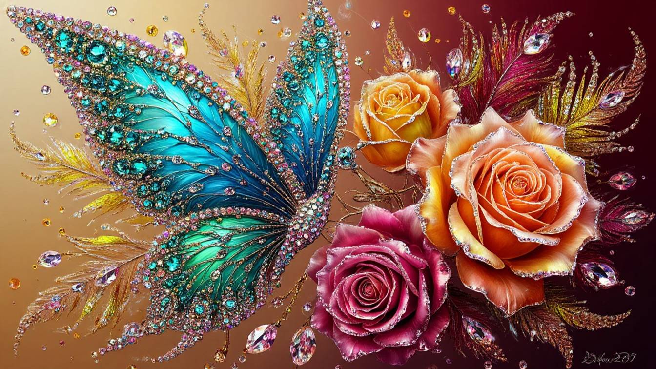 Цветочная симфония красок и форм смотреть онлайн