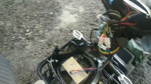 Электроскутер sk8 gmka установка мощного света фары ремонт ближнего