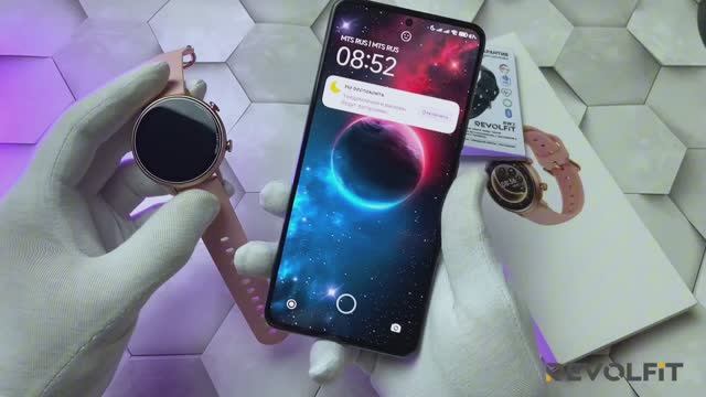 Инструкция подключение женских смарт часов REVOLFIT RW2 смотреть онлайн