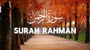 Сура РАХМАН. Красивое чтение суры Рахман слушать.