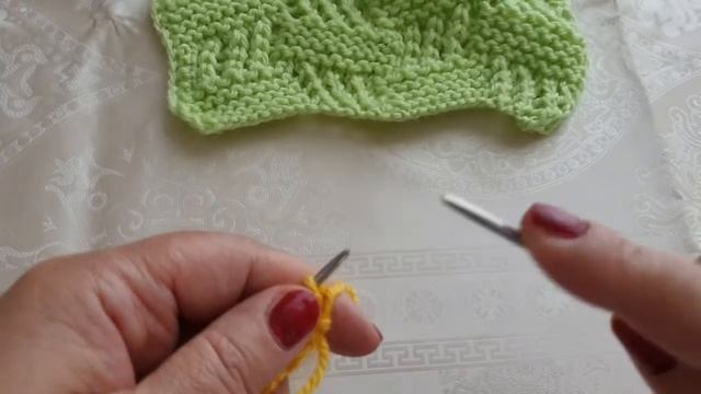 10. Вязание на спицах Интересный и симпатичный узор смотреть онлайн