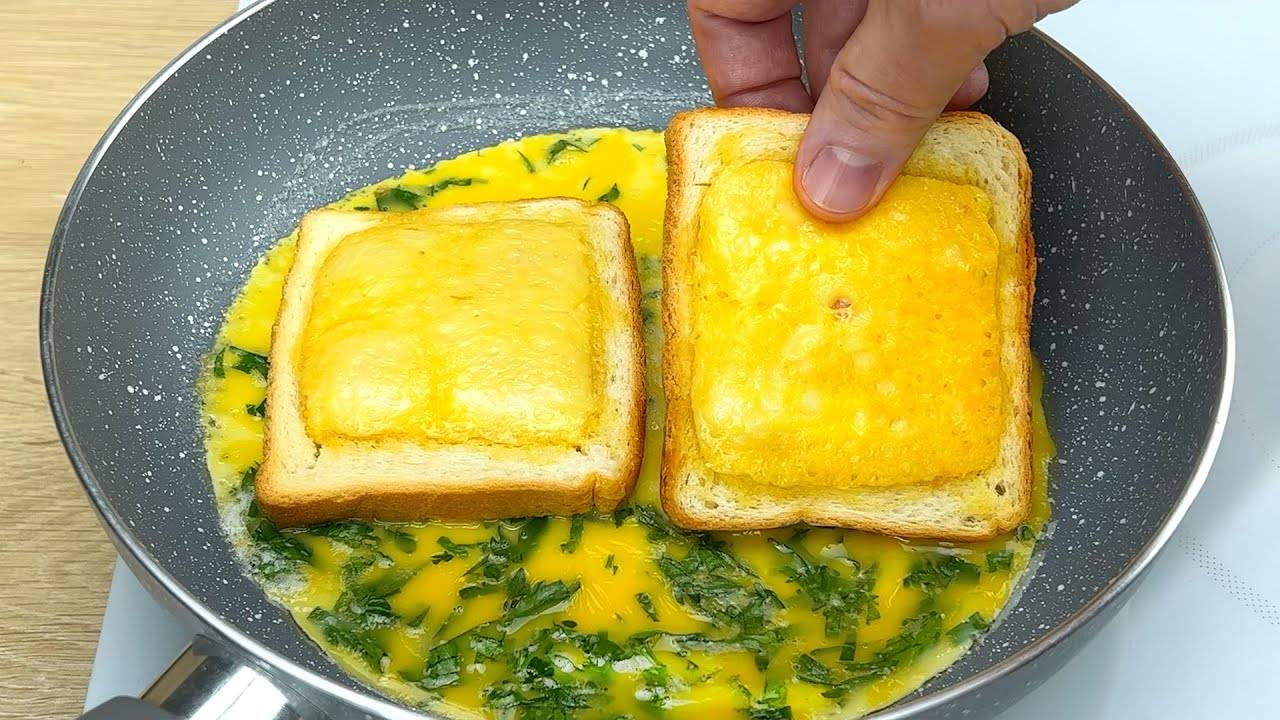 Новая идея завтрака! 10 минут и готово! Чрезвычайно дешево и вкусно