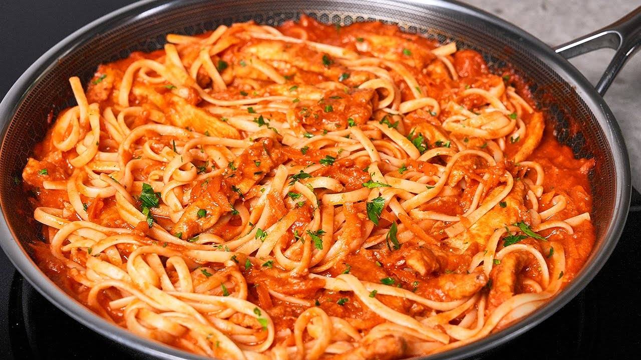 Главный секрет безумно вкусной американской пасты! Дешево, быстро и вкусно!