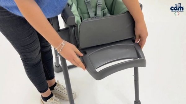 Стульчик для кормления Cam Pappananna Icon Air видео обзор