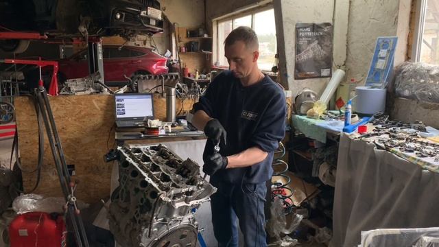 ШОК ВИДЕО! Сборка двигателя BMW 430,  мотор B48