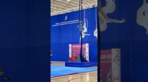 Землякова Софья. Лучшая обязательная программа-Летний кубок НЕБО 2025. Воздушная гимнастика/полотно