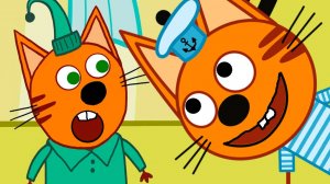 ТРИ КОТА - Зимние каникулы - Игровой мультик