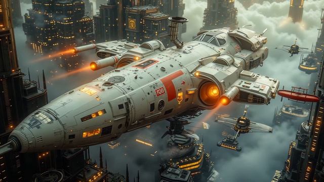 Megacity Citadel  Calming Sci-Fi Ambience For Meditation & Focus