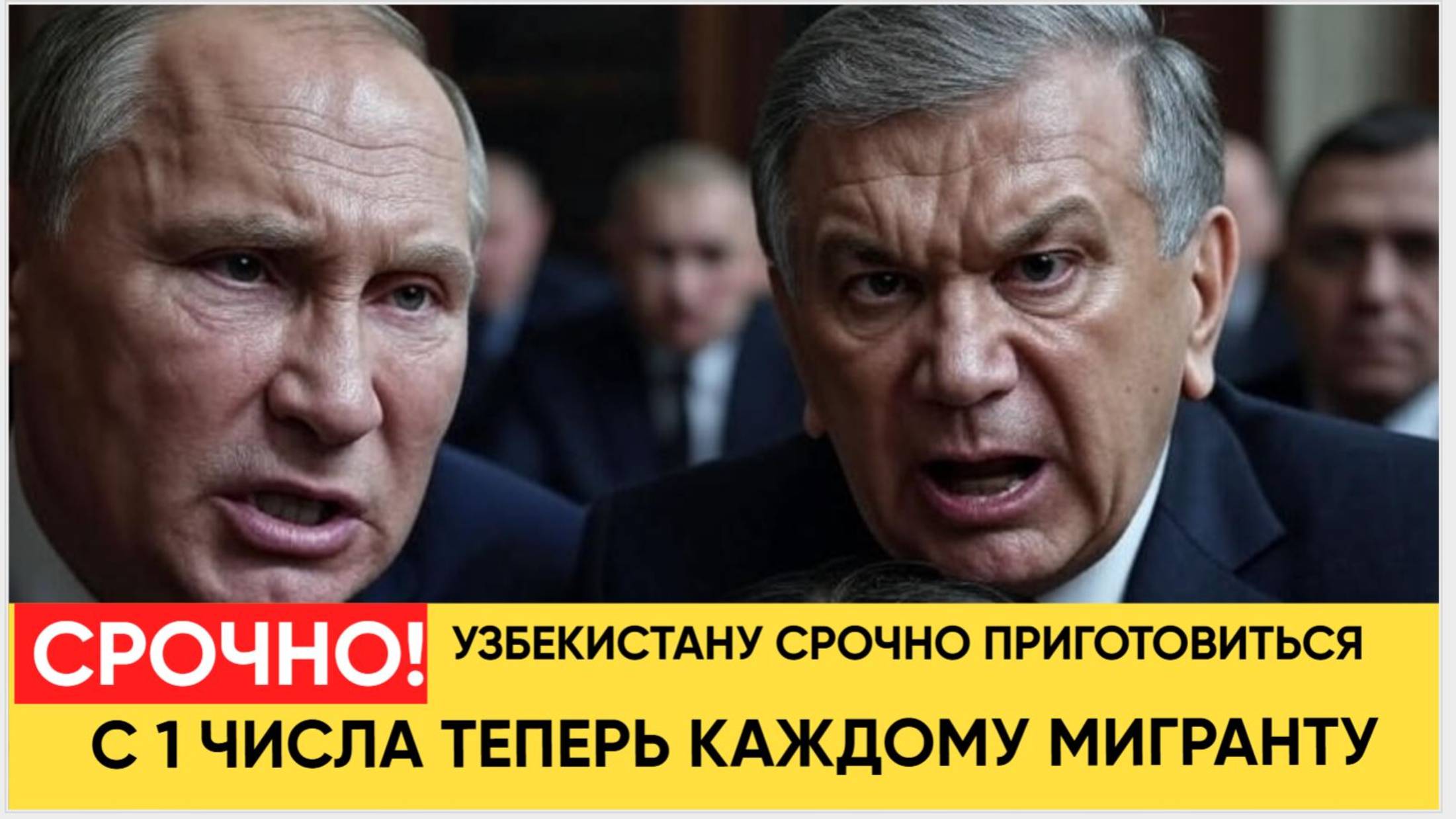 УЗБЕКИСТАНУ ПРИГОТОВИТЬСЯ! С 1 числа грозит всем мигрантам в РФ — что происходит Новости Узбекистана