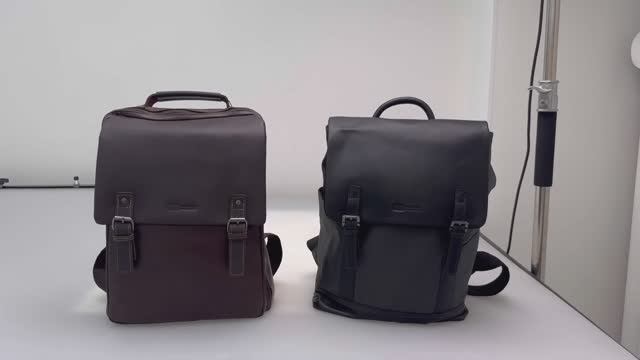 352_мужские рюкзаки из натуральной кожи торговая марка F.Molinary смотреть онлайн