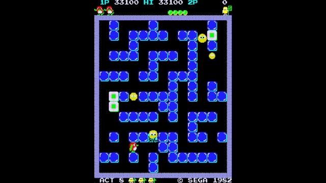 Pengo / ペンゴ [Arcade] (1982)
