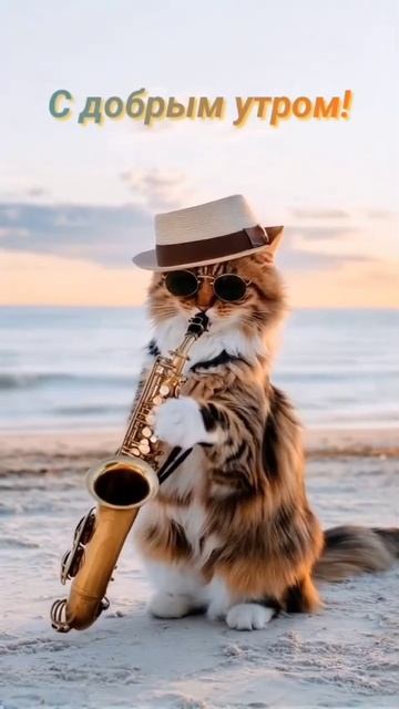 Интересный кот! 🙂 смотреть онлайн