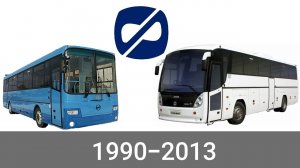 Эволюция ГолАЗ ( Голицынский автобусный завод )  с 1990 года по 2013 год