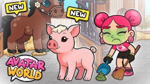 ЧТО?! НОВЫЙ РЕДАКТОР СВИНОК В AVATAR WORLD?! 🐷 Скрытые секреты фермы в мире Аватаров 🚜❗️