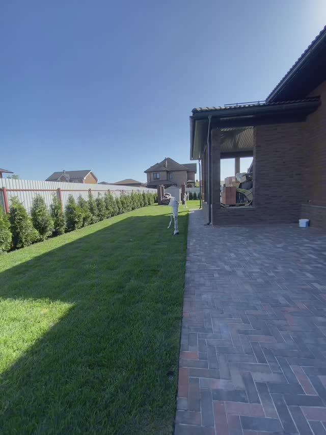 Обзор вымощенной территории