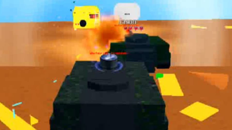 Убиваю всех с танка в CCS Roblox