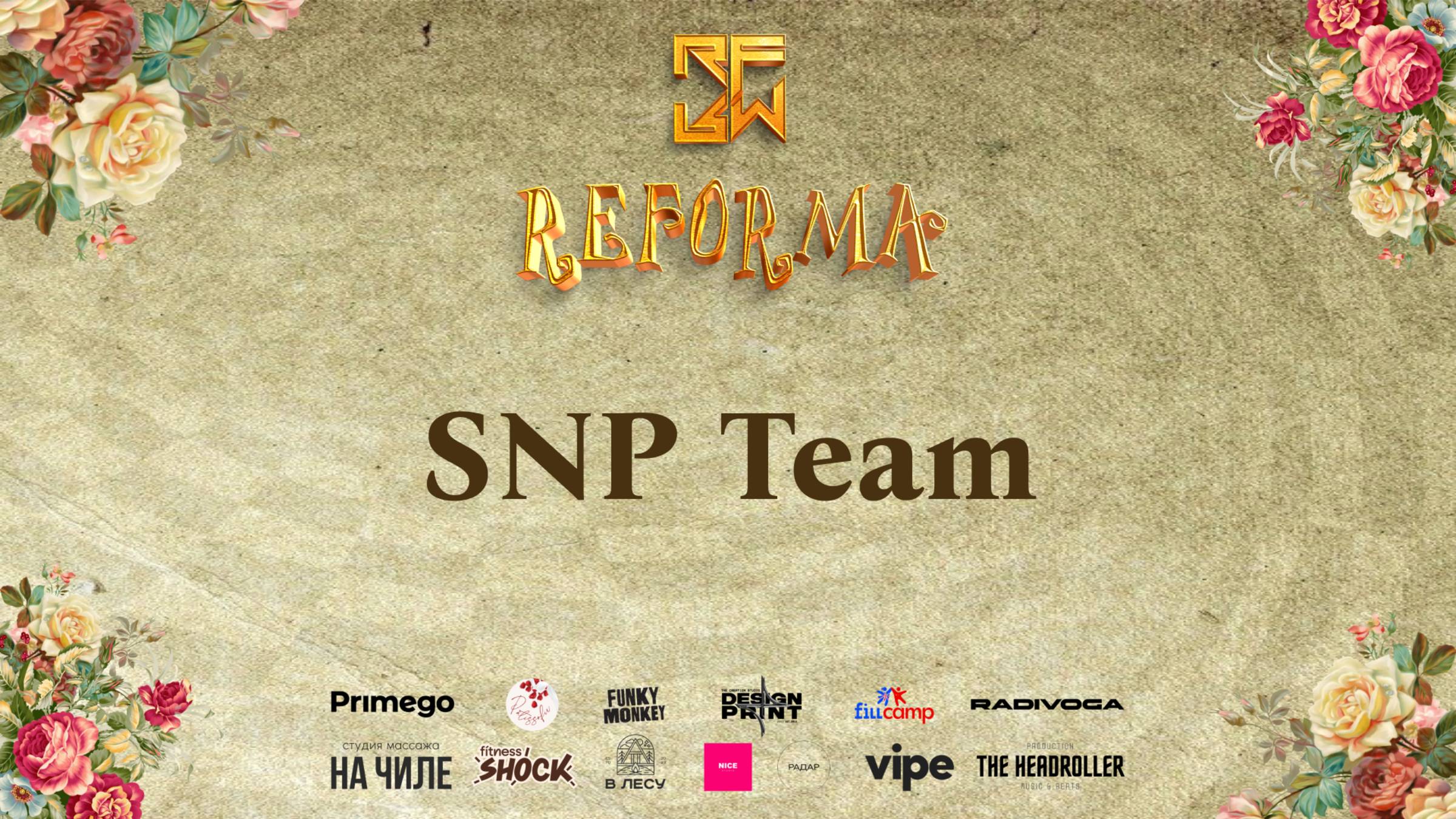 SNP Team |SKILLS JUNIORS PRO| Front Row
