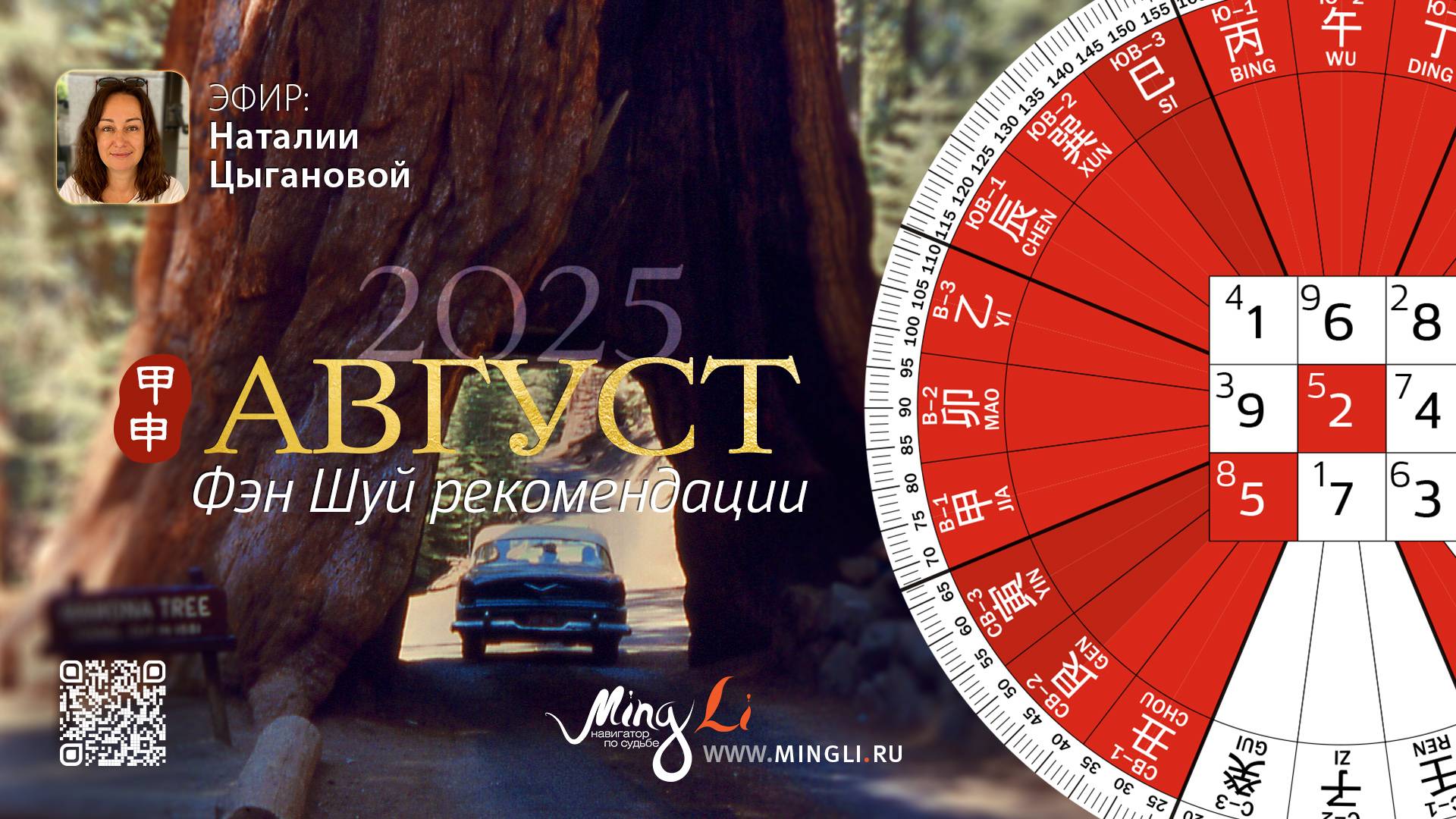 Фэн Шуй прогноз на Август 2025