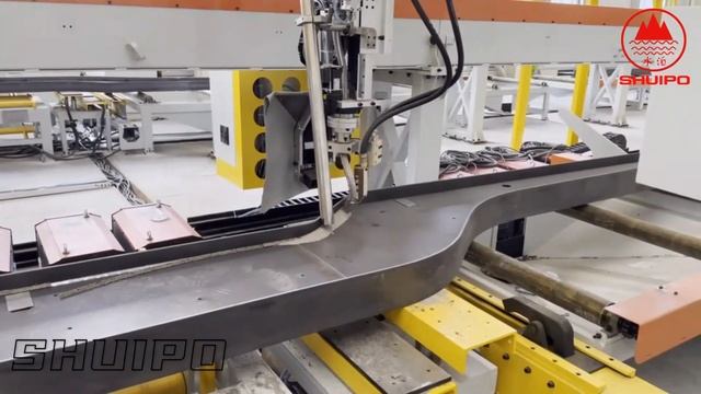 Specialized machine for cantilever longitudinal beam welding смотреть онлайн