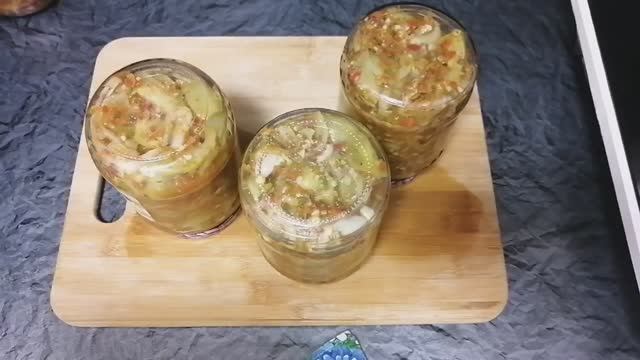 Салат из зелёных помидор по грузински на зиму смотреть онлайн