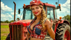 Довези, меня Ваня, на тракторе.