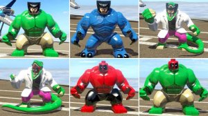 МУЛЬТ ЛЕГО ДЭДПУЛ И РОСОМАХА ПРЕВРАЩАЮТСЯ В ХАЛКА И ВСЕХ БОЛЬШИХ ПЕРСОНАЖЕЙ В LEGO MARVEL SUPER HERO