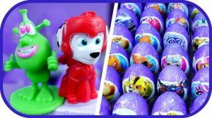 СКАНЕР шоколадных яиц. Буба. Щенячий патруль. Тачки. Турбозавры. 100 шоколадных яиц.