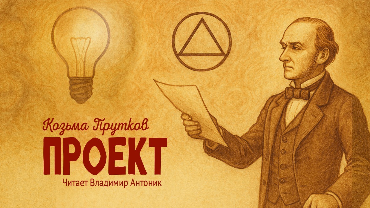 «Проект». Козьма Прутков. Аудиокнига Читает Владимир Антоник смотреть онлайн