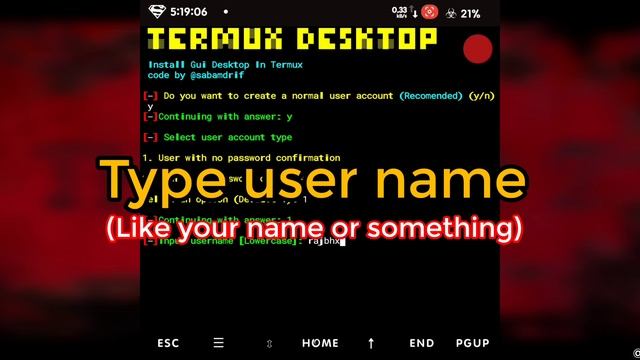 How To Install Termux-Desktop In Termux | Android | Rajbhx