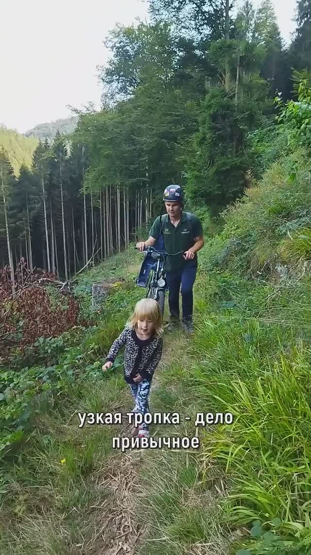 не ожидали увидеть это на велосипедной тропе