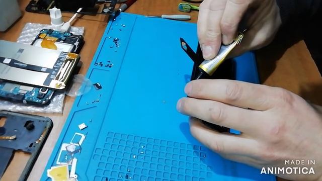 Honor 20 (YAL-L21). Замена дисплея. Разборка, ремонт.