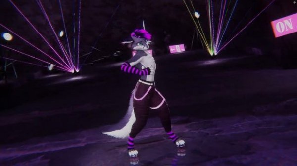[VRChat Furry MMD]  | Rexouium Furry Dance 24 | Pardeshi Salimim Khan