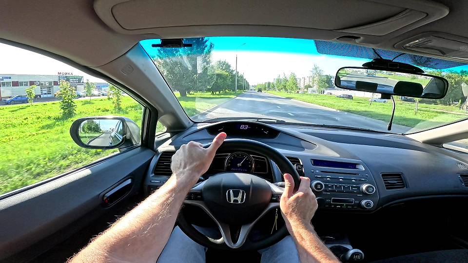 2011 HONDA CIVIC 1.8L POV TEST DRIVE